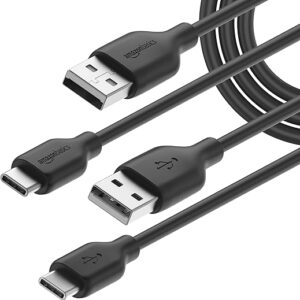 Amazon Basics 2-Pack USB-C to USB-A Charger Cable