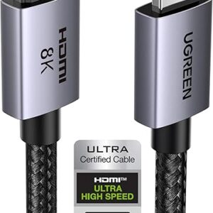 UGREEN 8K HDMI 2.1 Cable 6.6FT