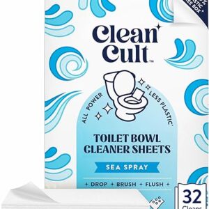 Cleancult Dissolvable Toilet Bowl Cleaner Sheets