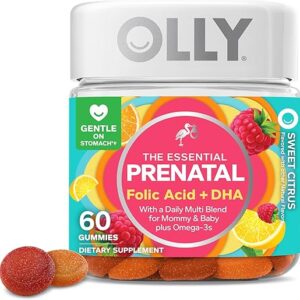 OLLY Prenatal Multivitamin Gummies – 60 Count