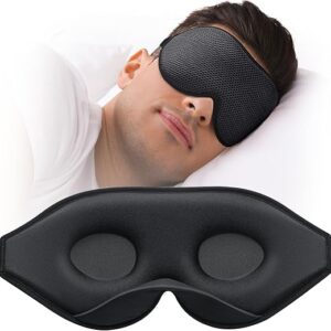 3D Contoured Sleep Mask for Side Sleepers