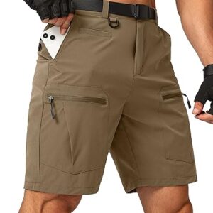 Men’s Quick-Dry Cargo Shorts for Outdoor Use