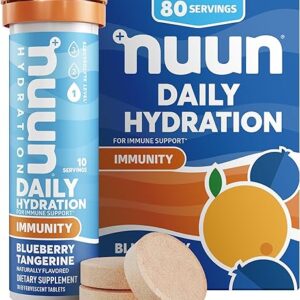 Nuun Immunity Electrolyte Tablets, Blueberry Tangerine