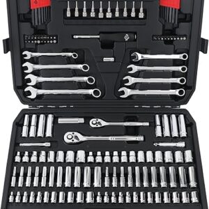 Amazon Basics 145-Piece Mechanic Tool Set