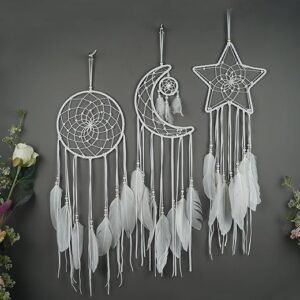 3PCS Star Moon Sun Dream Catchers