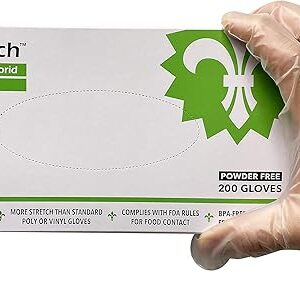 KingSeal 200 Count Powder-Free Disposable Gloves