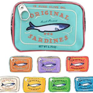 Canned Sardines Makeup and Toiletry Bag