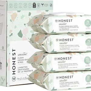 Honest Company Unscented Compostable Baby Wipes