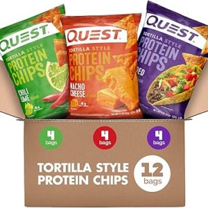 Quest Protein Chips Variety Pack – 12 Count