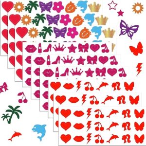 225 Self-Adhesive Tanning Stickers – 15+ Styles