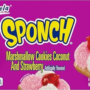 Marinela Sponch Marshmallow Cookies, 4-Pack
