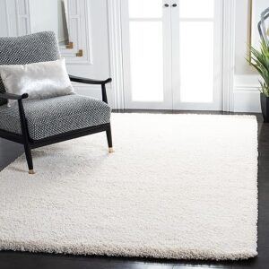 SAFAVIEH Milan Shag Area Rug – Ivory