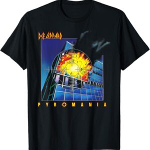 Def Leppard Pyromania Black T-Shirt