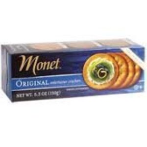 monet original entertainer crackers 5.3 ounce (6 pack only)