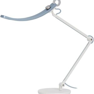 BenQ e-Reading LED Desk Lamp Designed for Monitor Suitable for Designers, Engineers, Architects, Studying, Gaming (Ergonomic, Dimmable, Warm/Cool White) – Matte Blue