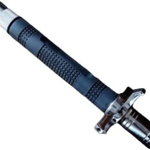 Personal Swordsmanship Weight Training, 360° Rotating Personal Safety Tool with Alloy Steel Window Breaker and Silicone Handle (Medium)