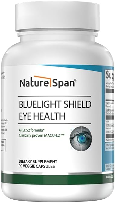 Eye Vitamin-Contains Zinc, Vitamins C, E, Lutein and Zeaxanthin to Support Eye Fatigue, Exposure to Blue Light From Electronics, Presbyopia...