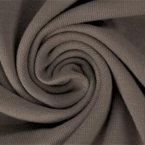 Minerva Crafts French Terry Sweatshirt Fabric Taupe – per Yard