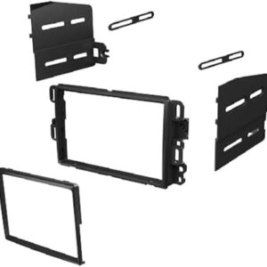 Double Din Car Stereo Install Dash Kit Made for Chevrolet: 2007-2013 Avalanche, 2008-2015 Express, 2006-2013 Impala, 2006-2007 Monte Carlo,…