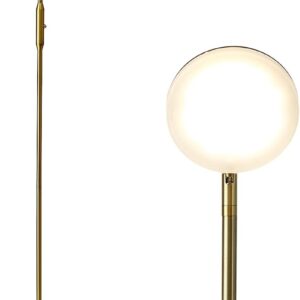 O’Bright Moon – Dimmable LED Floor Lamp, Adjustable Color Temperature for Bedside Reading, Work Light, Art/Crafting Light, Sewing, 360° Fle…