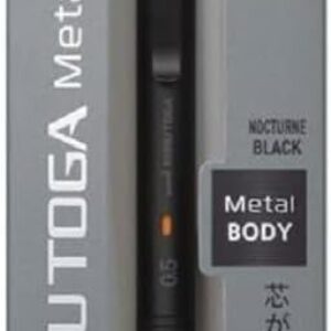 Mitsubishi Pencil Mechanical Pencil Metal 0.5mm Nocturne Black M5KH1P.24 With Original Stylus Ballpoint Touch Pen