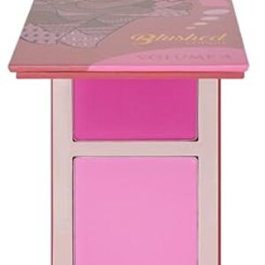 Juvia’s Place Blushed Duo Blush Volume4 – Two Tone Pigmented Buildable Pressed Mineral Powder – Rosy Natural Cheeks Matte Fresh Finish for A…