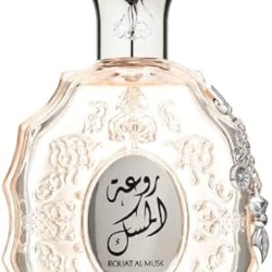 Lattafa Perfumes Rouat Al Musk for Unisex Eau de Parfum Spray, 3.40 Ounces / 100 ml