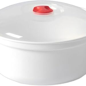 Bersauji Microwave Bowl with Lid, Heating Dish, Noodle Bowl, Storage Plate, Soup Handle, Easy To Store, Bpa Free, Cookware Kitchen Supplies…