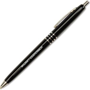 Skilcraft Retractable Ballpoint Pen, Black Ink