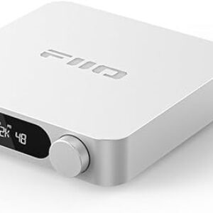 FiiO K11 Desktop 1400W Power Balanced Headphone DAC & Amplifier 384kHz/24Bit DSD256 for Home Audio/PC 6.35mm/4.4mm/RCA/Coaxial/Optical (Sil…