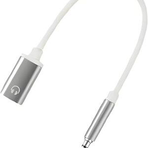 3.5mm Male to TypeC Female Audio Cable Cord Analog Cable Type-C Converter Earphone Adapter Compatible with MP3 Players, CD Players, Laptops, Table…