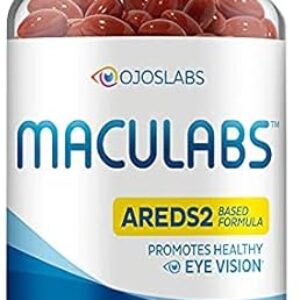 Eye Vitamins – AREDS 2 Based Formula – Eye Vitamin with Lutein & Zeaxanthin for Macular Health – Vision Supplements for Adults – 180 Softge…