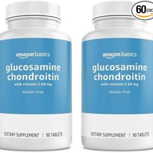 Amazon Basics Glucosamine with Chondroitin, 90 Tablets