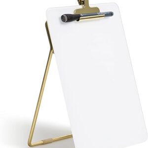 U Brands Glass Dry-Erase Desktop Easel