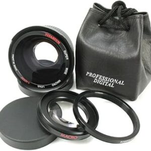 0.42x Fish-Eye /Wide-Angle Converter for Canon XTi, XS, XSi, T1i dSLR