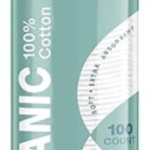 Cliganic Organic Cotton Rounds, 100ct