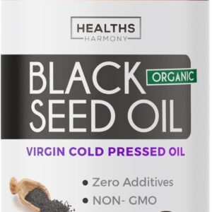 USDA Organic Black Cumin Seed Oil 8oz