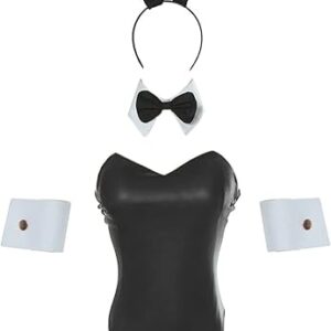 CR ROLECOS Bunny Costume Women Bunny Girl Senpai Cosplay One Piece Bodysuit
