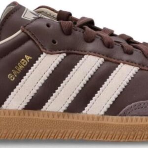 adidas Brown/PUTGRE/Goldmt Men’s Samba OG BrownPutty Grey/Gold met. 7.5 US, Wide