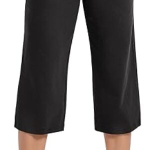 SPECIALMAGIC Women Capri Pants Cotton Yoga Wide Leg Pajama Pants Capris Sweatpants Sports