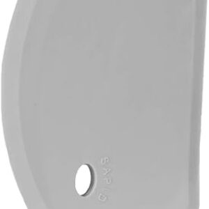 Sapid Flexible Curved Edge Silicone Bowl Scraper(5.98″x4.3″), Food Grade Dough Scraper for Baking Sourdough Bread, Cake, Multipurpose Kitch…