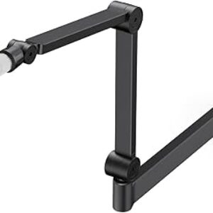 InnoGear Low Profile Mic Arm, 360° Rotatable Microphone Arm Stand Foldable Desk Mic Boom Arm with 3/8″ to 5/8″ Adapter for Fifine AM8 K669B …
