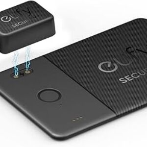 eufy Security SmartTrack Card E30 (Black, 1-Pack), Rechargeable, Works with Apple Find My (iOS Only), Bluetooth Tracker, Perfect for Wallet…