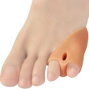 Chiroplax Tailor’s Bunion Corrector Pads Bunionette Pain Relief Pinky Little Toe Straightener Separator Cushion Splint Protector Shield Spa…