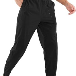 Surenow Men’s Quick-Dry Athletic Joggers