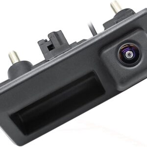 Vehicle Backup Camera with Dynamic Intelligent Trajectory Moving Guide Line for Audi A4L A5 A3 Q3 Q5 RS6 for VW Passat Tiguan Jetta Sharan …