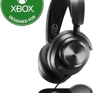 SteelSeries Arctis Nova Pro for Xbox Multi-System Gaming Headset – Premium Hi-Fi Drivers – Hi-Res Audio – 360° Spatial – GameDAC Gen 2 – St…