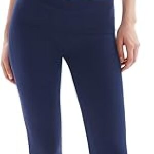 PUMIEY Women’s 2 Piece Lounge Sets Short Sleeve Tops Fold-Over Flare Pants Casual Outfits Matching Set Nap Collection