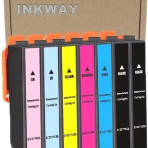 Remanufactured Ink Cartridge Replacement for Epson 277XL 277 T277XL to use with XP-960 XP-970 XP-850 XP-860 XP-950 Printer, (2 Black, 1 Cya…