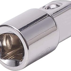 Utoolmart 1/2 Inch Drive (F) x 3/8 Inch (M) Socket Reducer Adapter, Female to Male
